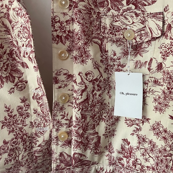 Oh, Pleasure Printed Monarca Skirt/Jacket Set - Picture 7 of 12